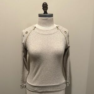 Brand: Always Indigo
Size: Small 
Fabric: 95% Rayon, 5% Spandex